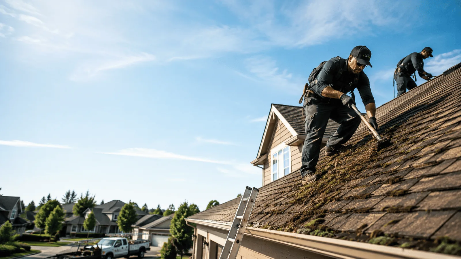 Roof Moss Removal in Havertown, PA near me